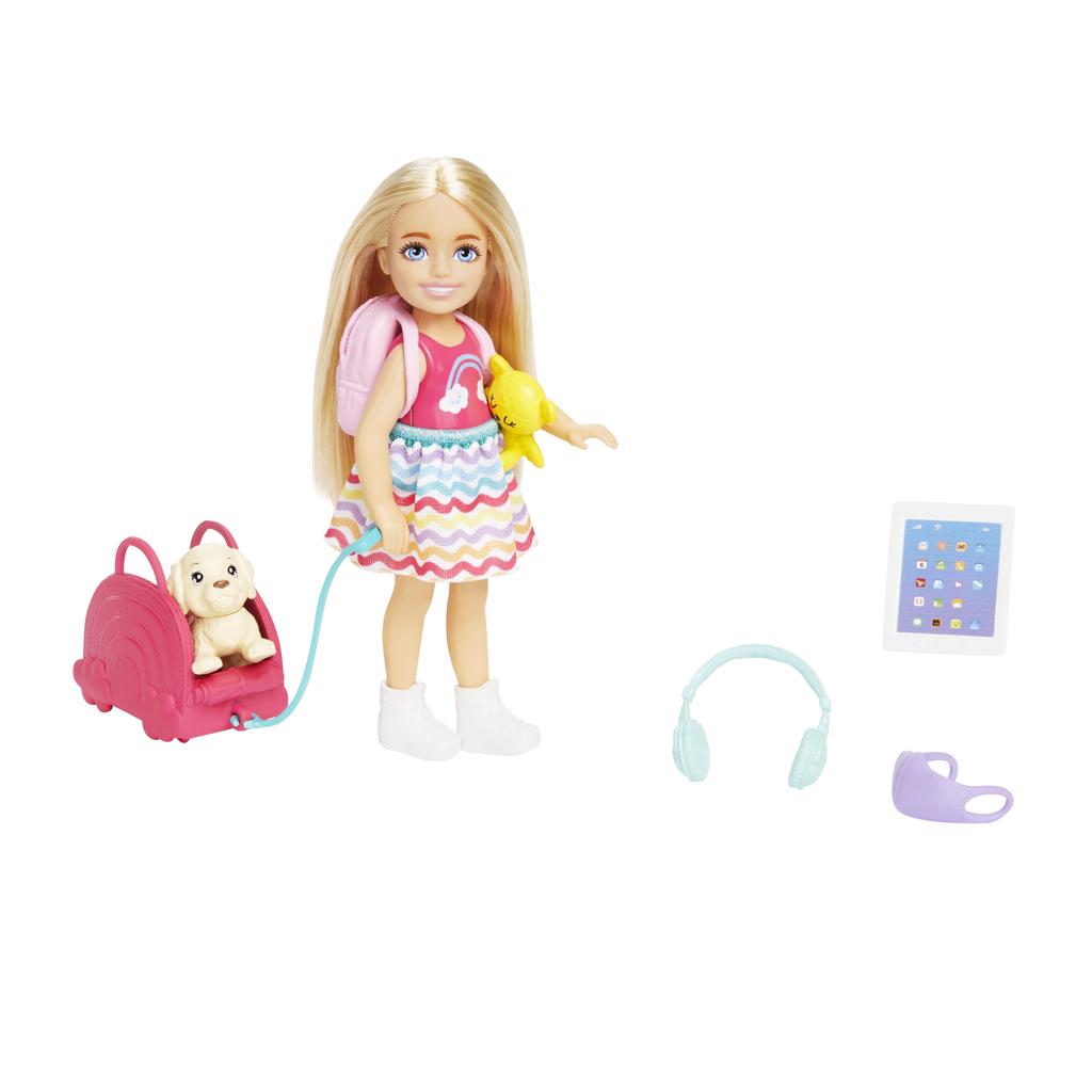 Boneca - Barbie - Chelsea - Viajante - Mattel