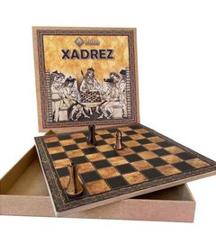 Jogo de Xadrez Medieval Resina - Ri Happy