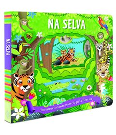 Livro-Infantil---Na-Selva---Um-Passeio-Emocionante-na-Selva---DCL-Editora