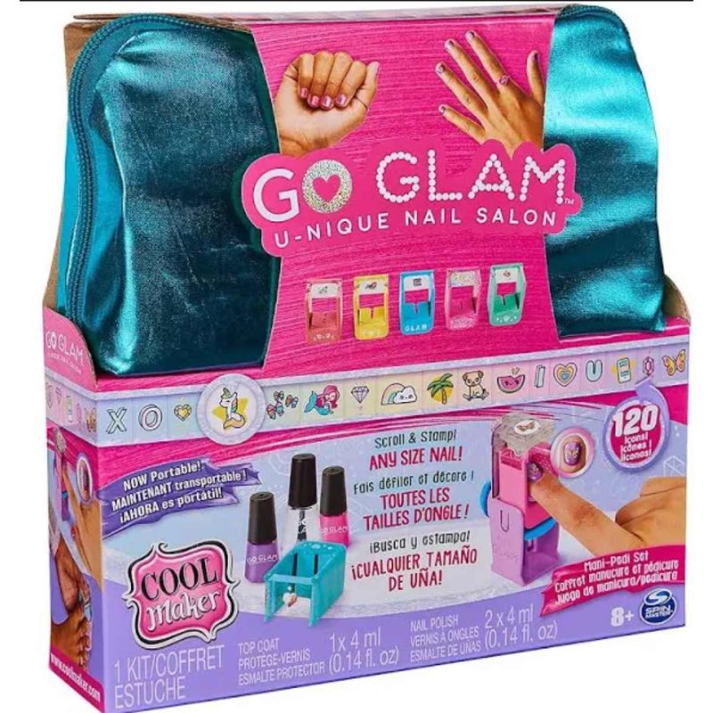 Conjunto Pintura de Unhas - Go Glam Nail Stamper SUNNY BRINQUEDOS