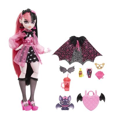 Boneca - Monster High - Draculaura - Pink - Mattel