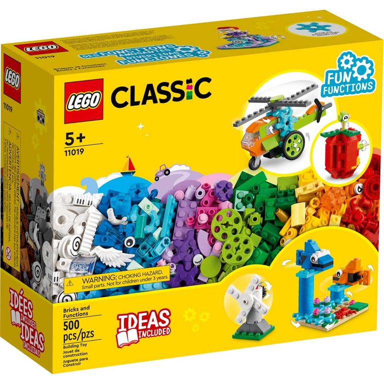 LEGO - Classic - Peças e Funções - 11019 - Lista Kids Todo Cartoes