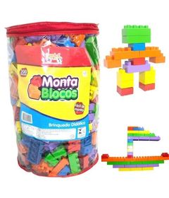 Blocos de Montar Jogo de Encaixe 40 Peças Cometa – DreamToys