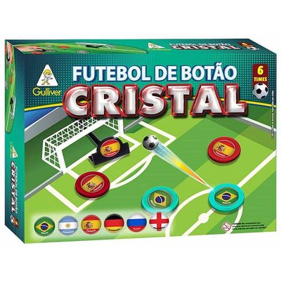 MESA FUTEBOL DE BOTAO EM MDF COMPLETA 62X44CM CAMPO DEDOBOL PETELECO  BRINQUEDO PORTATIL