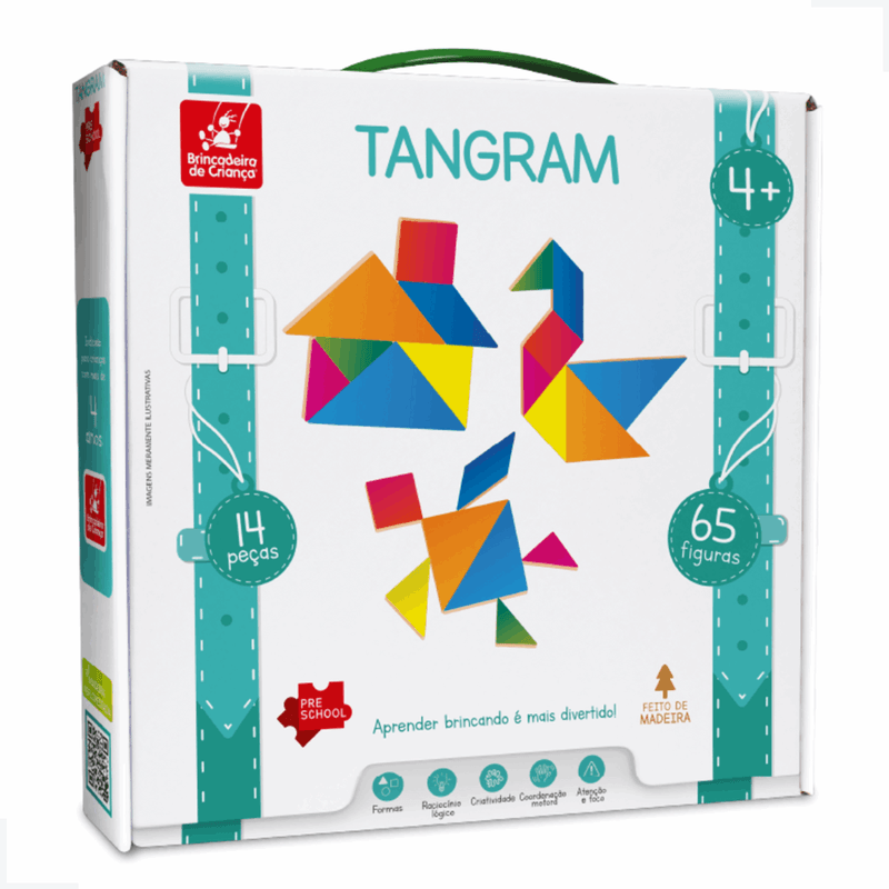 Tangram - Racha Cuca - Ekko Brinquedos Educativos