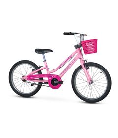 Bicicleta ARO 20 - Barbie - Branca - Caloi - Ri Happy