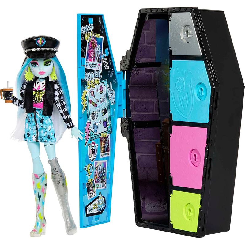 Boneca Monster High Frankie Stein Reel Drama, Brinquedo Mattel Nunca Usado  96232144