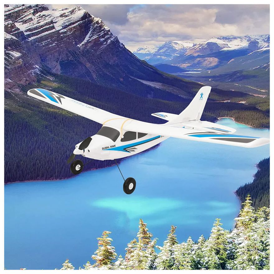 Avião de controle remoto, 2 canais remotos 2.4 Ghz, equilíbrio automático  fácil de voar para adultos iniciantes e crianças, jogo da temporada de  férias do jato de caça