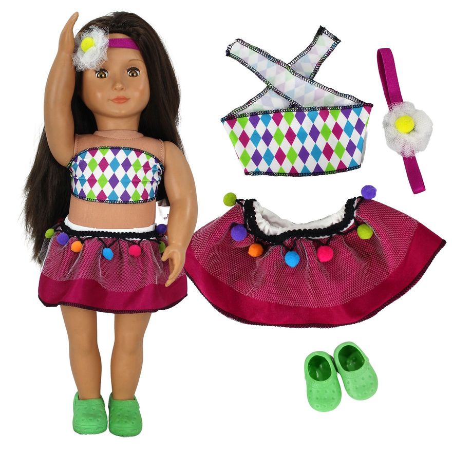 Mini Boneca Com Roupa - Boneca pequena  Acessórios para bonecas, roupas  boneca para aniversário meninas, dia das crianças Littryee : :  Brinquedos e Jogos