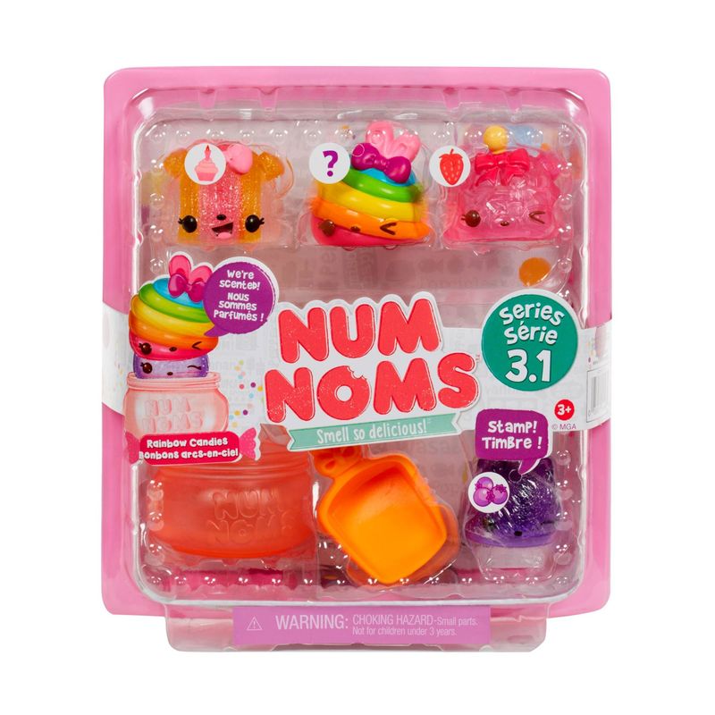 Num noms starter pack Candide CONFETTI DONUTS S3.1 RAINBOW