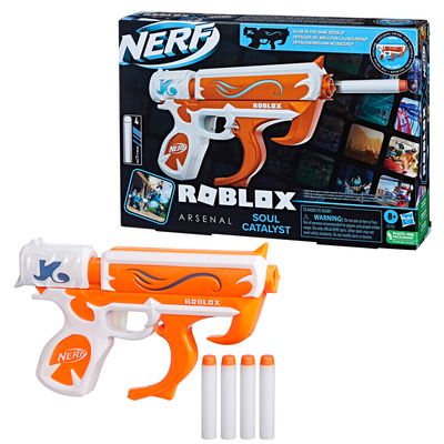 Lança Dardos - Nerf - Roblox Arsenal - 4 Dardos - Hasbro