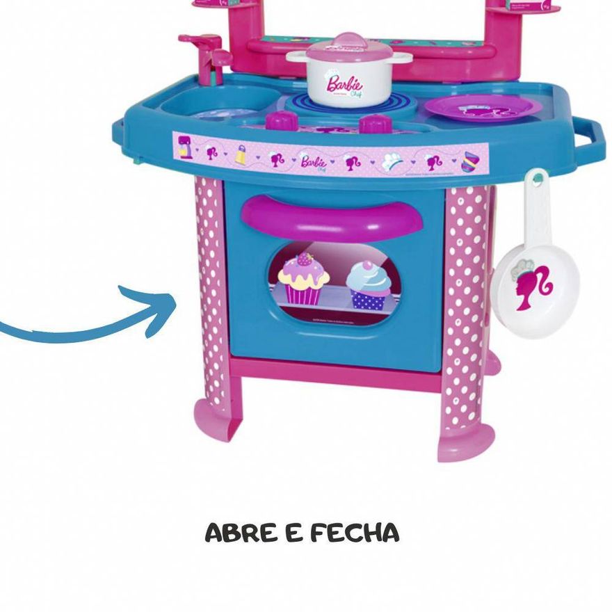 Acessórios para Boneca - Barbie Chef - Cozinha - Cotiplás - Ri Happy