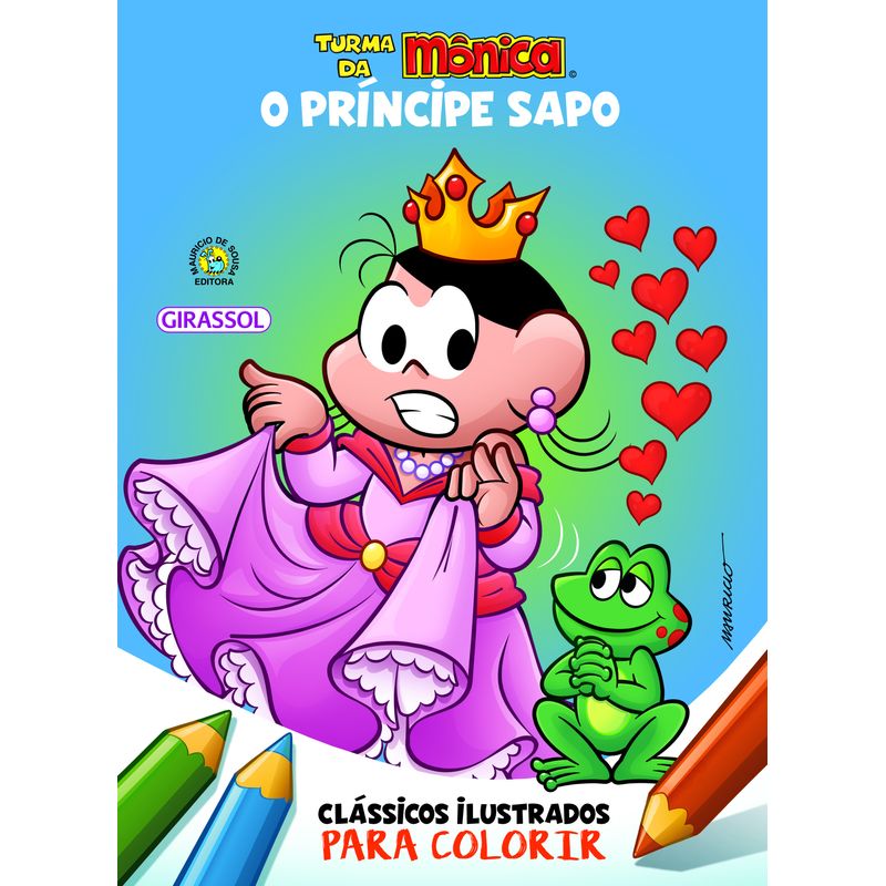 LIVRO PARA COLORIR - TURMA DA MONICA CUIDADOS DO DIA A DIA CIRANDA CULTURAL