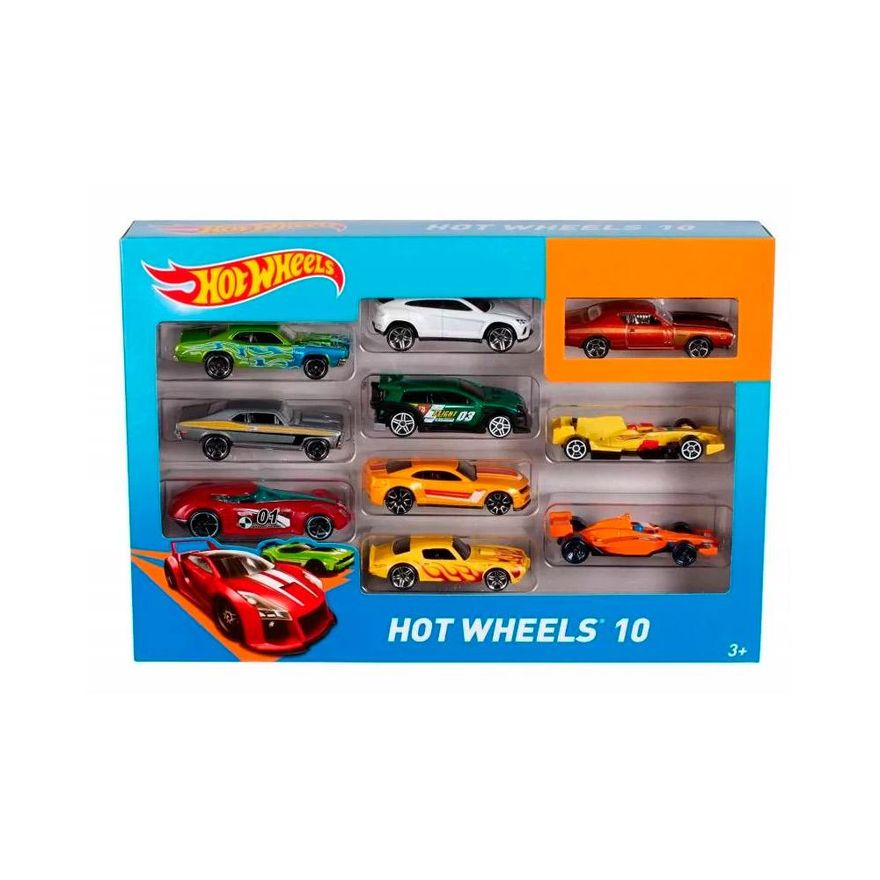 Carrinhos - Hot Wheels - Pacote com 5 Carros - Sortidos - Mattel - Ri Happy