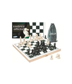 Jogo de Xadrez - Madeira - Marcio Artesanatos - Kits e Gifts