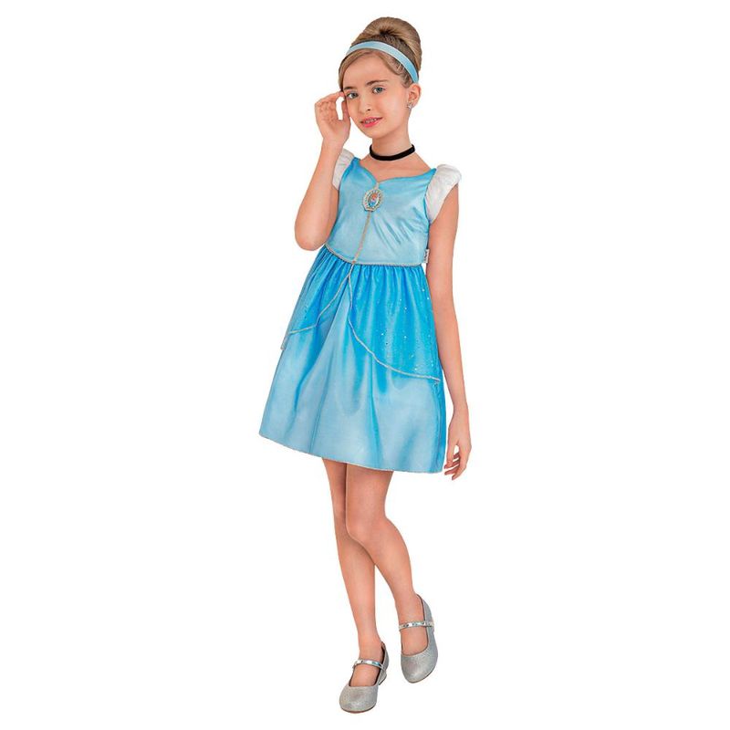 Fantasia Vestido Cinderela Infantil Original