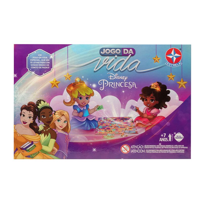 Jogo da Vida Princesas Disney - Estrela - Ri Happy
