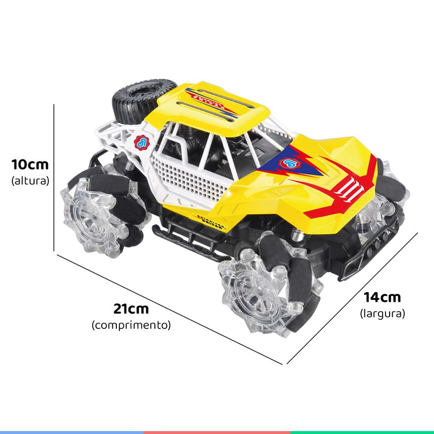 Carrinho De Brinquedo Vai e Volta Drift Car Radical em Promoção na