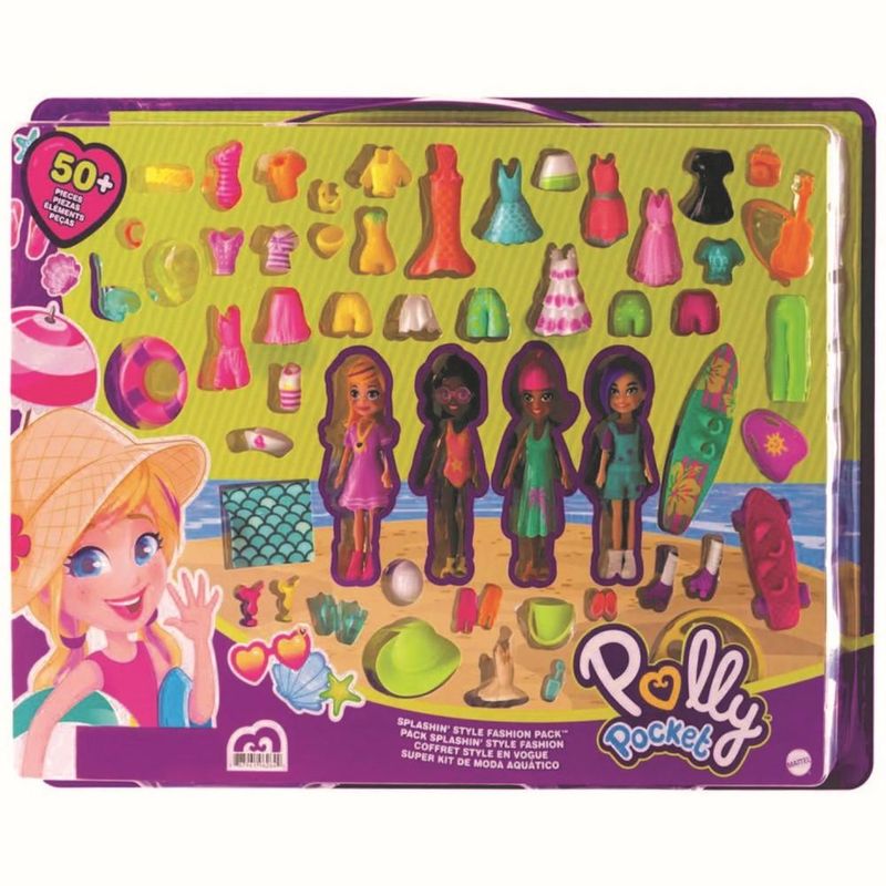 Polly Pocket Super Kit De Moda Aquático Mattel - GXV25