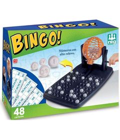 Jogo de Bingo de Brinquedo com 48 Cartelas Infantil NIG - Camilo's