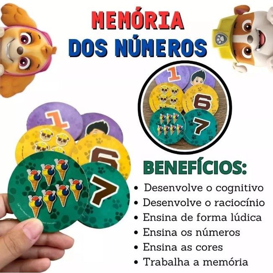 Jogo Educativo Monta Palavras Alfabeto Patrulha Canina - 7 Artes BrinQ  Fantasias