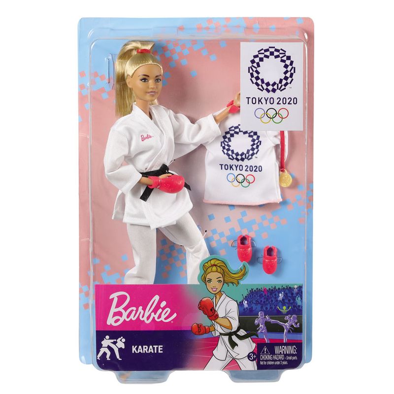 Boneca Barbie - Barbie Profissões - Esportista Olímpica - Tokyo 2020