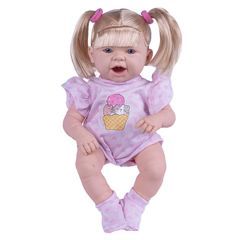 Boneca Bebê - Miyo - Menina - Roupinha Sortida - Cotiplás