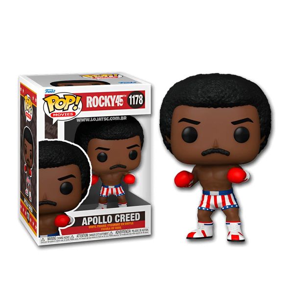 Mini Boneco - Funko - Pop Animation - Rocky45 - Apollo Creed - Piticas