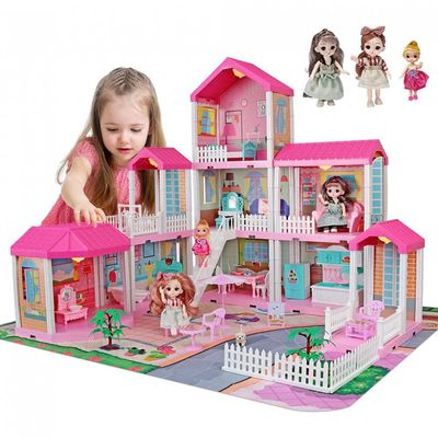 Brinquedo Casa Peppa Pig Quarto Sala Cozinha Banheiro Movéis