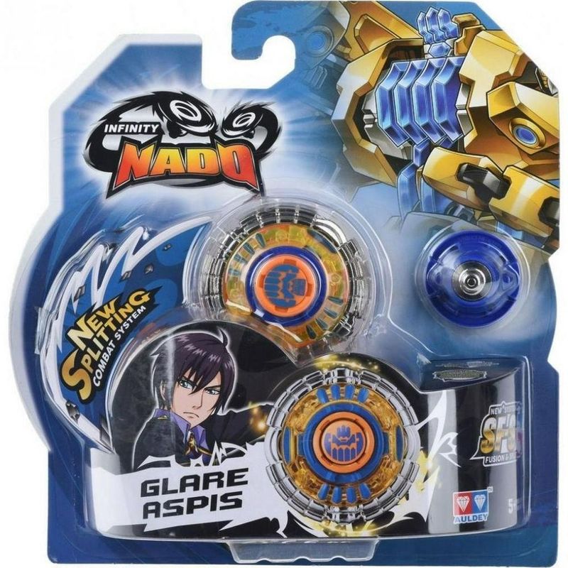 Beyblade C/ Lançador Peão Batalha Infinity Nado Pião Rápido