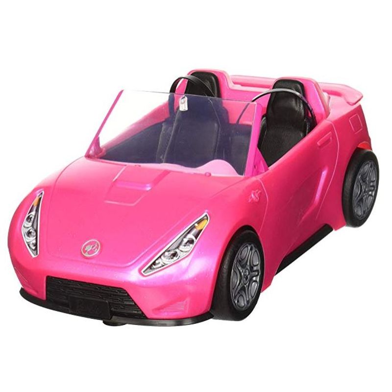 2 Boneca Barbie Mattel + Carro Conversível Pink