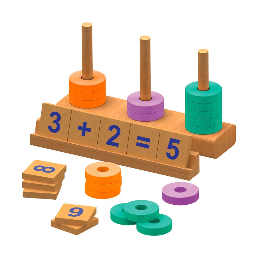 Jogo Educativo Loto Aritmético em EVA 50 peças - STEM Toys - Brinquedos  Educativos e STEAM