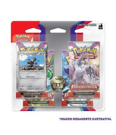 Box Cartas Pokémon Baralho Batalha de Liga Palkia VAstro - Ri Happy