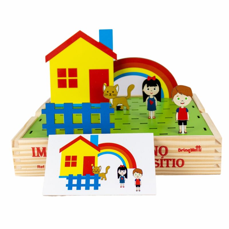 Pista Educativa - Madeira - BrinqMutti - Kits e Gifts