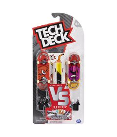 Kit 2 Skate De Dedo Tech Deck Com Obstáculo Cards Brinquedo:Disorder