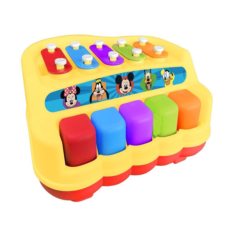 Teclado Infantil Mickey Disney 13 Teclas - Bebe Brinquedo