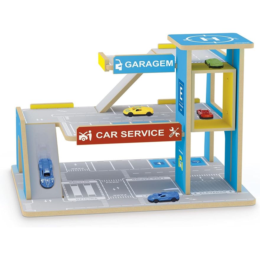 Garagem Estacionamento De Caminhões Monta E Monta - Ri Happy