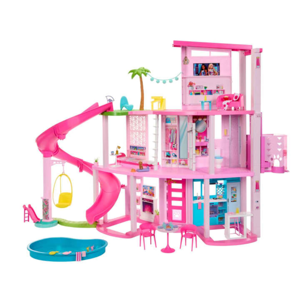 Playset Barbie Casa De Bonecas Dos Sonhos Mattel 0