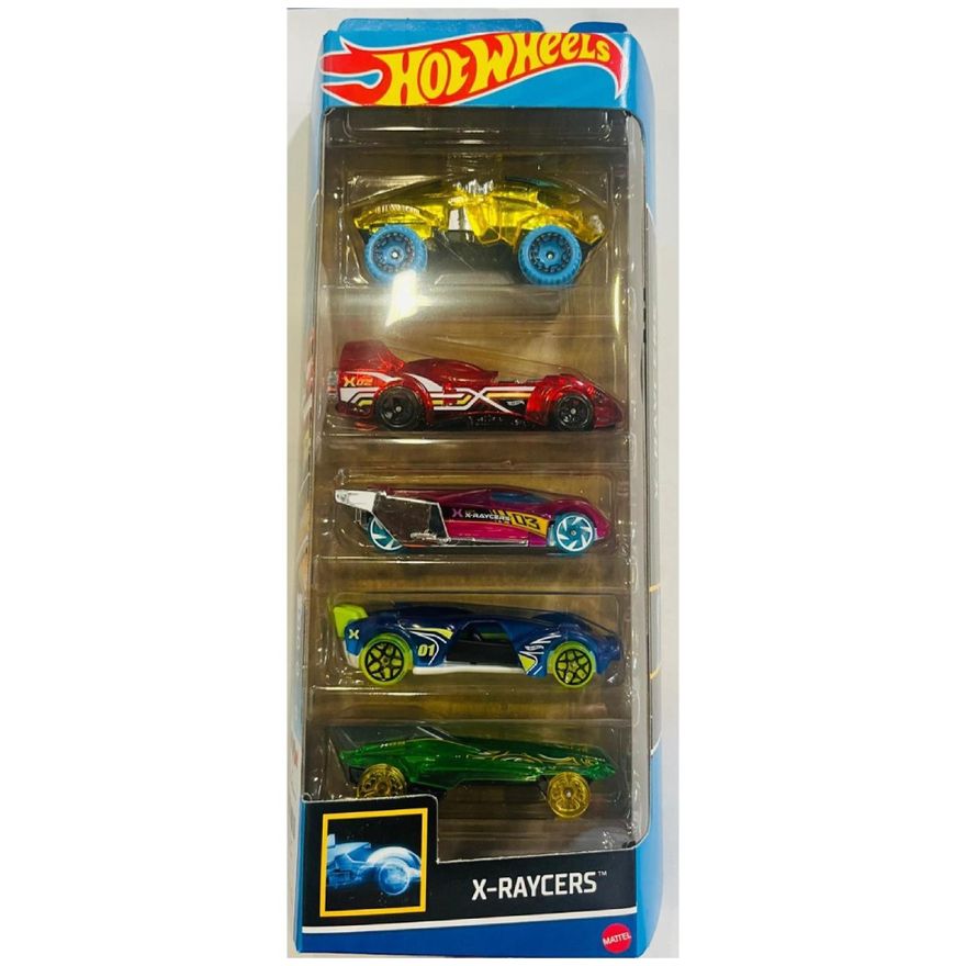 Carrinhos - Hot Wheels - Pacote com 5 Carros - Sortidos - Mattel - Ri Happy