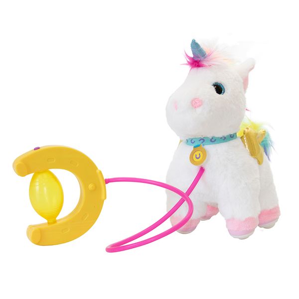 Pelúcia Interativa - Walking Petz - Unicórnio - Multikids