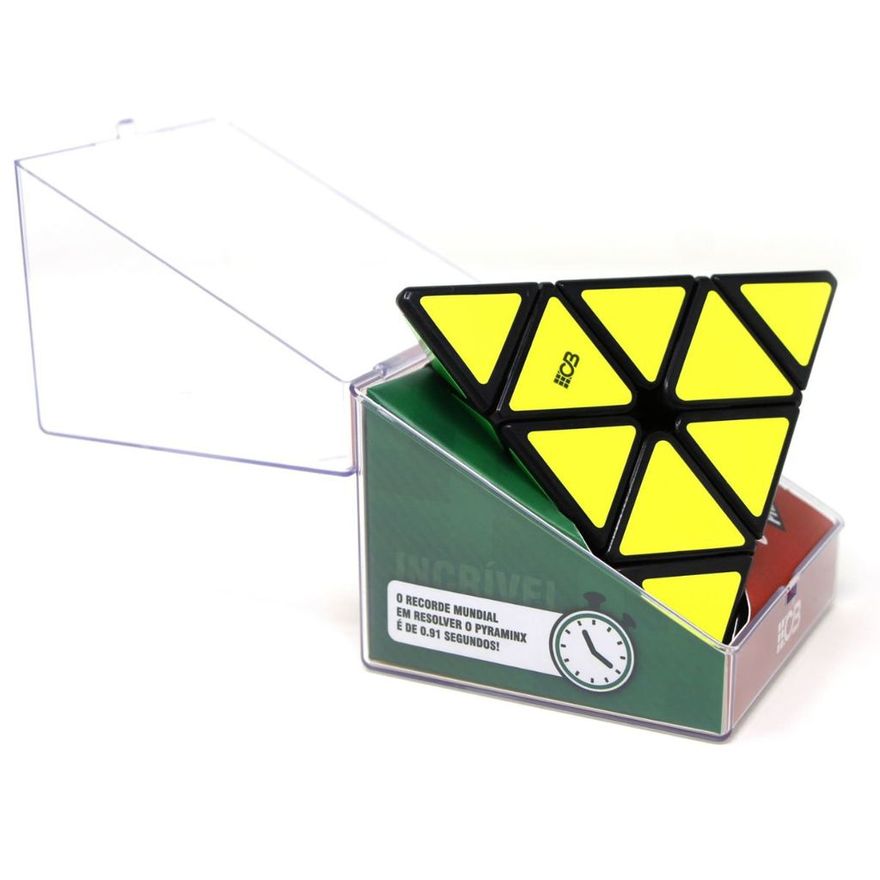 CUBO MAGICO 3X3 CUBER PROFISSIONAL ORIGINAL + BASE PRO JOGO - Ri Happy