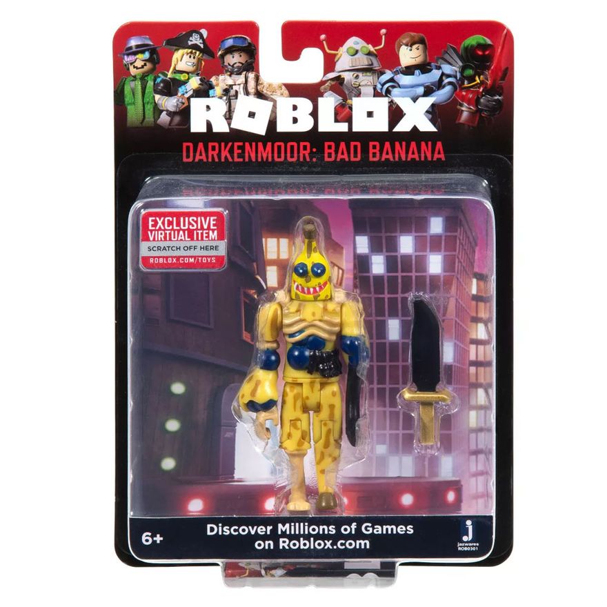 Mini Figura Articulada 8 Cm Roblox Darkenmoor Bad Banana Com Acessorios Sunny Ri Happy Brinquedos - jogo do patati patatá de robloxs