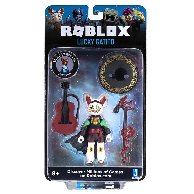 Mini Figura Articulada 8 Cm Roblox Lucky Gatito Sunny Ri Happy Brinquedos - escorregador de 999 999 999 metros no roblox youtube