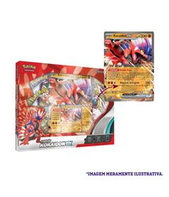 Box Pokémon TCG Lendas de Paldea - Koraidon EX