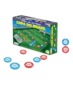 Futebol De Botão Bolão 12 Times Seleções Jogo Infantil Menino Gulliver