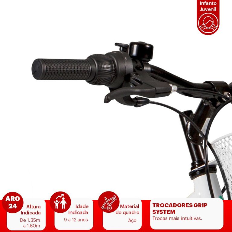 Aro 24 bicicleta discount altura