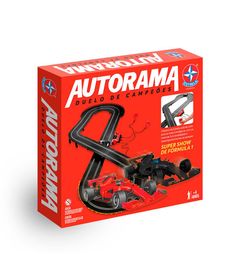 Autorama Auto Pista Elétrica Fórmula Super Corrida 2 Carros - I