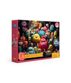 IA Monstrolhos - Quebra-cabeça 1000 peças - Toyster Brinquedos