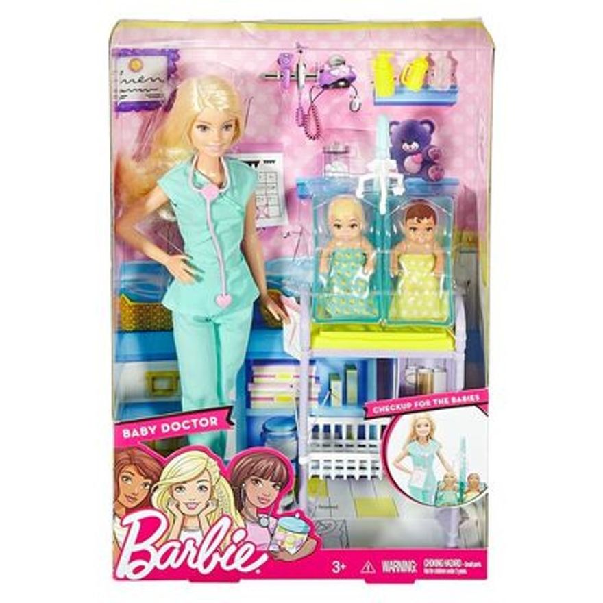 Boneca Barbie Profissões Bar De Vitaminas Mattel - Dóris Kids