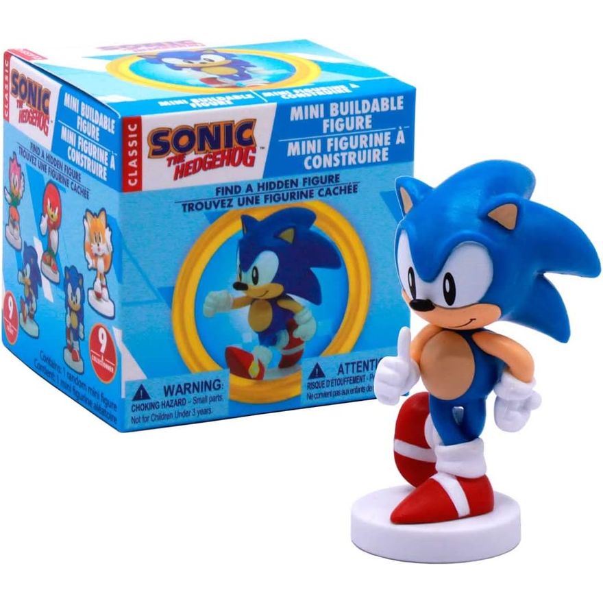 Bonecos Sonic The Hedgehog Montaveis Sortidos Serie 3 Sonic - Ri Happy